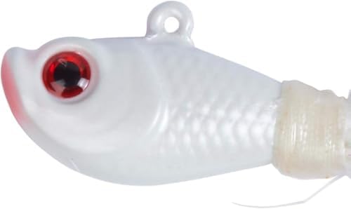 Bucktail Jigs 3 Pack – Hand-Tied Bucktail Hair Fishing Lures | Unique Gliding Head | Saltwater & Freshwater | Striper, Bass, Flounder, Walleye, Fluke | Multiple Weights Available - Image 7