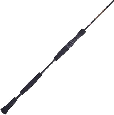 PENN Battalion II Slow Pitch Casting Black/Gold 6'8" by Unknown