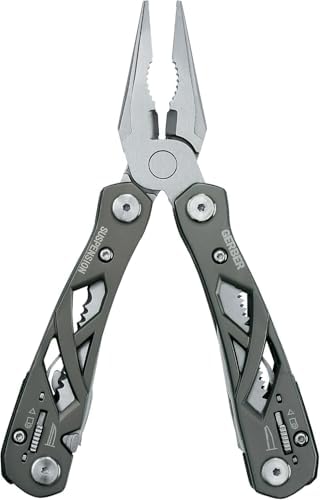 Gerber Suspension NXT 15-in-1 EDC Multitool, Pliers w/ Pocket Knife, Grey - Image 6