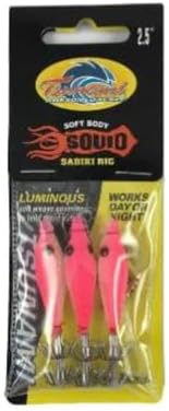 Tsunami Soft Body Squid Jig Sabiki Rigs by Tsunami