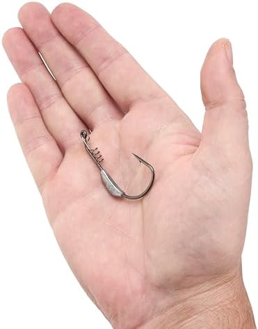 Berkley Fusion19 Wide Gap Live Bait Hooks, Size 4 Fishing Hooks, Needle Point with SlickSet Coating for Easy Penetration, Forged for Added Strength - Image 3