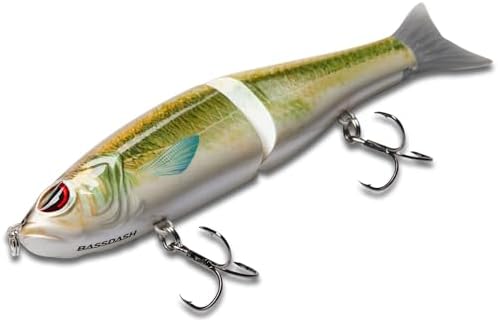 Bassdash SwimShad Glide Baits Jointed Swimbait Bass Pike Salmon Trout Muskie Fishing Lure - Image 6