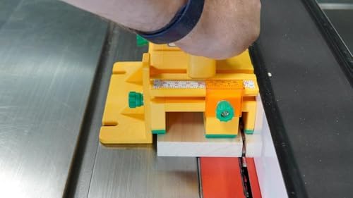 GRR-RIPPER+ Plus by Microjig. Includes SafeRip Kit. Fully Adjustable 3D Push Block for Table Saws, Router Tables, Band Saws, and Jointers, Yellow/Green, 2 Pack - Image 5