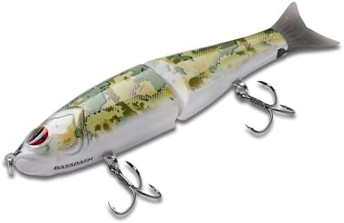 Bassdash SwimShad Glide Baits Jointed Swimbait Bass Pike Salmon Trout Muskie Fishing Lure - Image 6