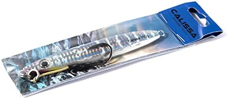 Calissa Offshore Tackle Vertical Jig 80g 150g 250g 300LBS Assist Hooks 3/0 Butterfly - Fall Side Speed Lure Slow Fast Pitch Flat Glow Color Painted on Both Sides - Image 4