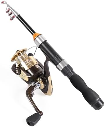 Telescopic Collapsible Extendable Fishing Rod for Saltwater and Freshwater, Lightweight and Compact Design - Image 7