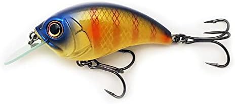 Bill Lewis Lifelike SB-57 3/8 OZ. MDJ Series Squarebill Crankbait Fishing Lure with Mustad Triple Grip Hooks by BillLewis