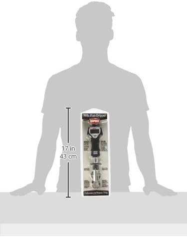 Rapala 227863 Digital Fish Gripper, Black/Silver - Image 2