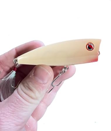 LITTMA Bass Fishing Topwater Popper Lures - Effective Top Water Lures for Bass Anglers - Durable Design for Catching Trophy Bass with High-Performance Popping Action - Image 7