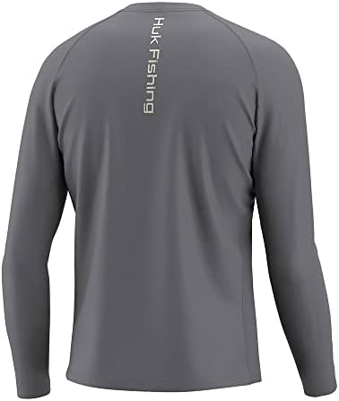 HUK Men's Pursuit Vented Long Sleeve Fishing Shirt (+30 UPF) - Image 2