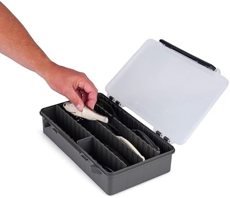 Plano StowAway 3700 Deep Stow Tackle Box, with Corrosion-Preventive Rustricor, Single Latch Design, Transparent DuraView Lid, Stackable Storage for Fishing Bait, Lures and Gear - Image 7