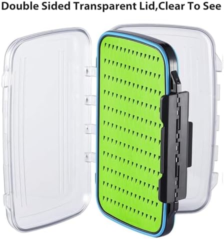 Gonex Fly Boxes for Fly Fishing files Jigs Waterproof Double Sided Fly Case - Image 6