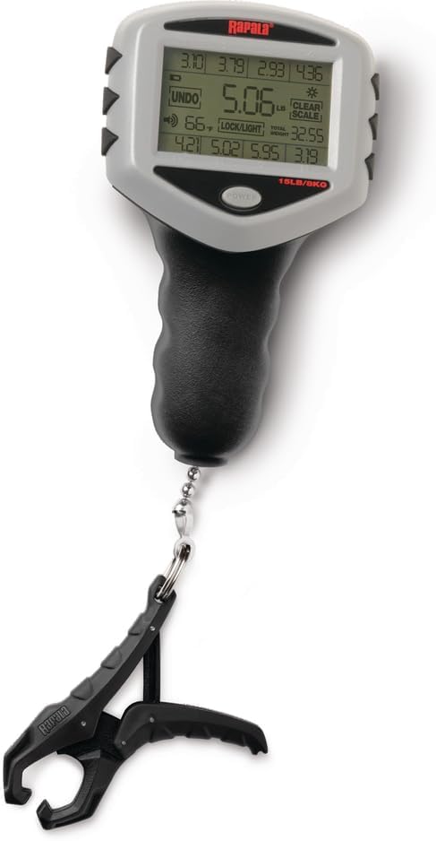Rapala Touch Screen Digital Fish Scale, 15 lb Tournament Scale - Image 4