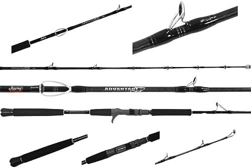 Jigging World Ghost Hunter Advantage Conventional Jigging Rods by Unknown