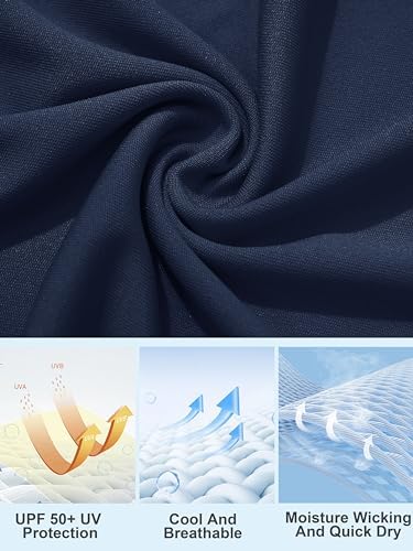 MAGCOMSEN Women's Long Sleeve Shirts UPF 50+ Sun Protection Shirts for Hiking Fishing Workout Rash Guard - Image 6