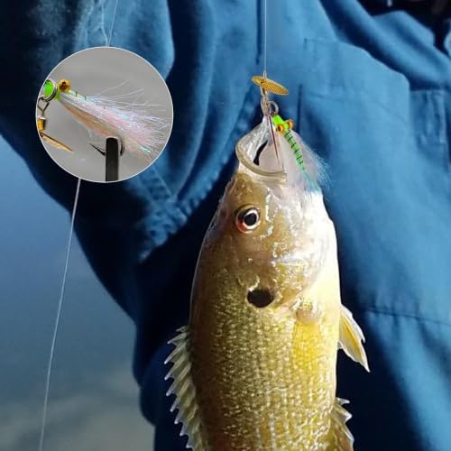 Fly Fishing Poppers Dry Flies Topwater Lures Bass Trout Kit Pro XL - Image 7