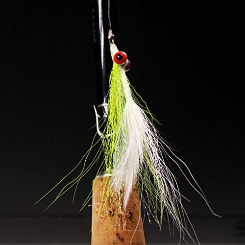 wifreo 24pcs Assorted Clouser Minnow Fishing Flies Tied on Stainless Steel Hook for Salt or Fresh Water Fly Fishing - Image 7