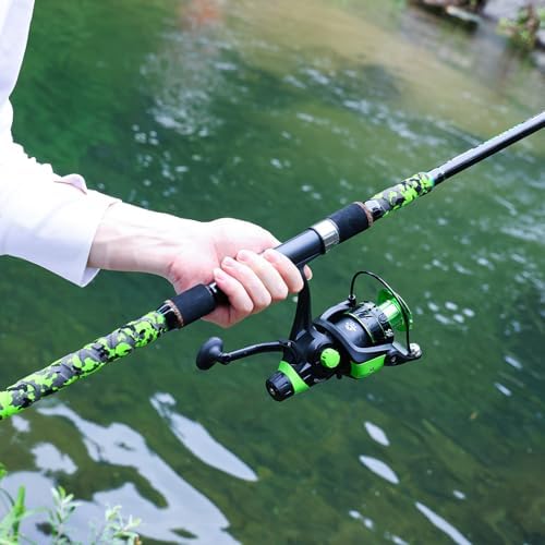 Sougayilang 3 Piece Surf Fishing Rod Combo Medium/Heavy Travel Spinning Rod with 4000/5000 Size Reel Baitfeeder Combo(9'/10'/11'12') - Image 7