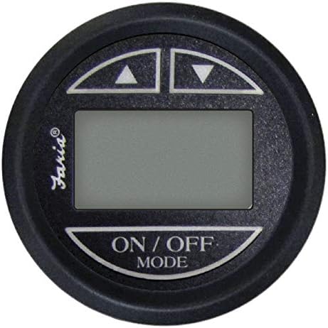 Faria 12851 Euro Depth Sounder (in-Hull Mounted Transducer) SN2010-2", Black by Unknown