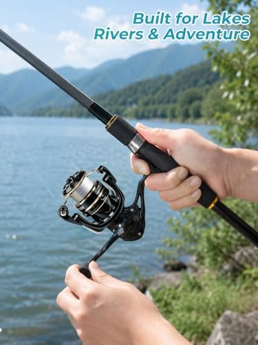 Jenseits Fishing Rods, Fishing Pole & Reel Combos for Freshwater Fishing - Image 7