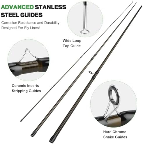 PLUSINNO Fly Fishing Rod and Reel Combo Kit, Fly Fishing Rod for Starters - Image 7