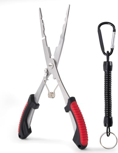 Fishing Pliers,Fishing Pliers Saltwater,Stainless Steel Pliers - Image 7