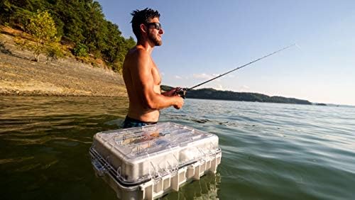 Flambeau Outdoors Waterproof Satchel 3000 Glide Trays, Gray, No Bottom Cage - Image 6