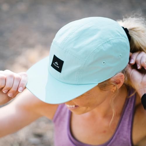 Tillak Wallowa Camp Hat, Lightweight Nylon 5 Panel Cap with Snap Closure - Image 6