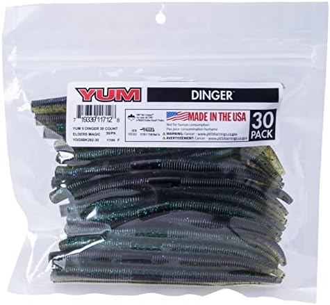Yum Lures Dinger 5" Bulk 30-Pack - Image 2