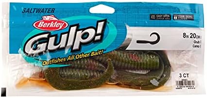 Berkley Gulp! Grub Saltwater Fishing Soft Bait - Image 4