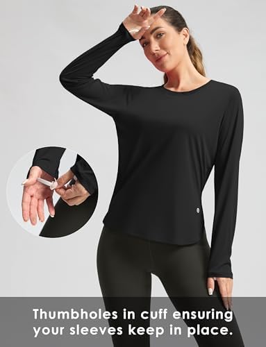G Gradual Women's Sun Shirts UPF 50+ Long Sleeve Workout Hiking Tops - Image 6
