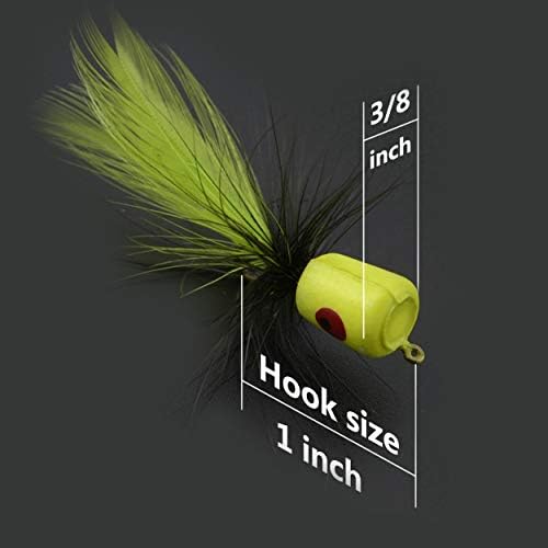Fly Fishing Flies Kit/Trout/Salmon/bass Flies Streamers Dry/Wet Flies.Nymphs,Fly Poppers (with Waterproof Fly Box) - Image 5