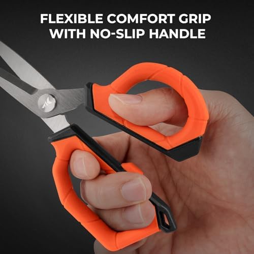 KastKing Paradox 6 inch Fishing Scissors for Braided Fishing Line - Image 6