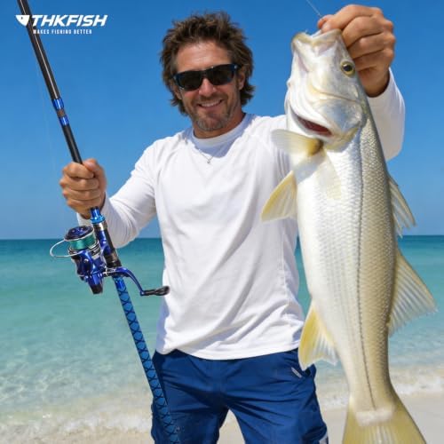 THKFISH 12FT Surf Spinning Fishing Rod Carbon Travel Surf Rod - Image 7