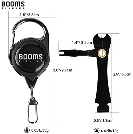Booms Fishing FC2 Fishing Knot Tying Tool, Fly Fishing Line Cutter, Fishing Clippers with Retractor - Image 6