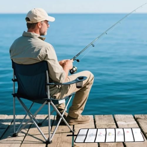 Roll Up Fishing Lure Wraps Set 2pcs Protective Tackle Organizer - Image 7