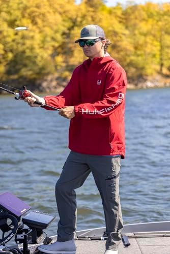 HUK - Men's Storm Jacket, Heavy Duty Fishing Rain Coat - Image 5