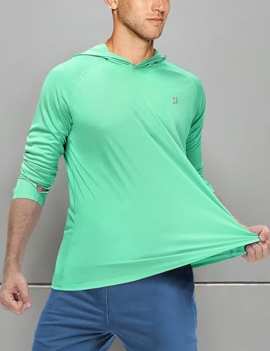 Roadbox Mens Fishing Sun Hoodie, Long Sleeve UPF 50+ UV Protection Shirts - Image 6