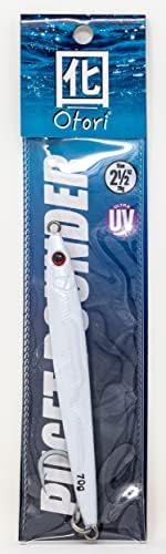Otori Puget Sound Pounder Jig | Jigging Lure | Glow UV Paint | Assorted Sizes 45g/1.5oz, 70g/2.5oz, 100g/3.5oz & 130g/4.5oz | Fishing Jig | Jig for Halibut, Lingcod, Rockfish, Chinook, COHO & Salmon by BeauMac