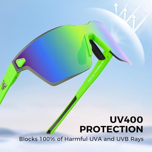 KastKing Tarkio Polarized Fishing Sunglasses, One Piece PC Lens Rimless - Image 6