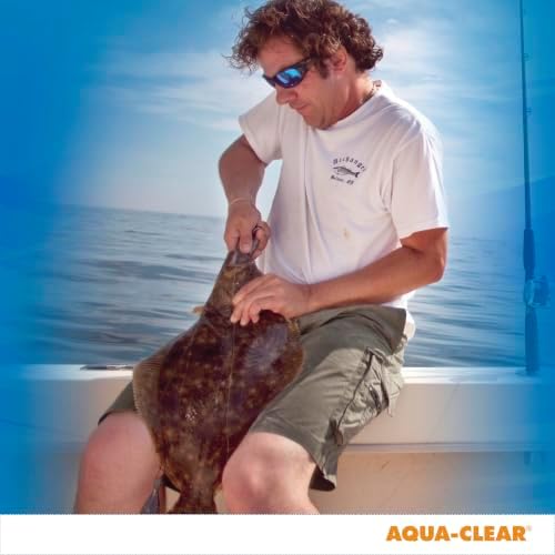 Aqua-Clear Hi-Lo Mixed Color Hair Teaser Rig for Flounder, Fluke, Sea Trout, Croaker, 3/0 Nickel Octo Hook, AFW Swivel, 40 lb GS Mono, T-Standoff, Purple and White Hair - Image 6
