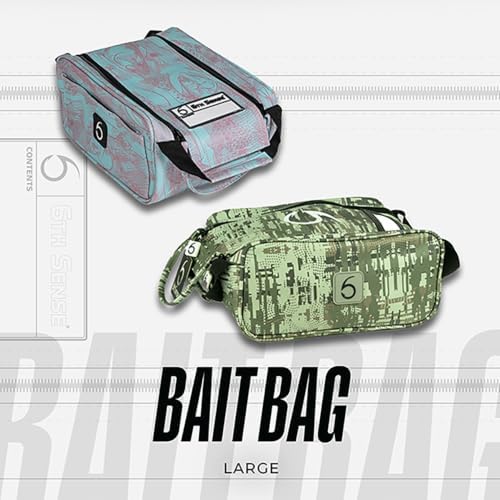 6th Sense – Bait Bag Fishing Tackle Storage Organizer, Water-Resistant Bag - Image 7