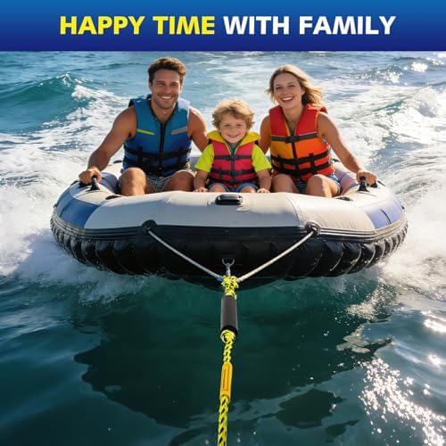 60FT 3-6K Boat Tow Rope for Tubing - Image 7