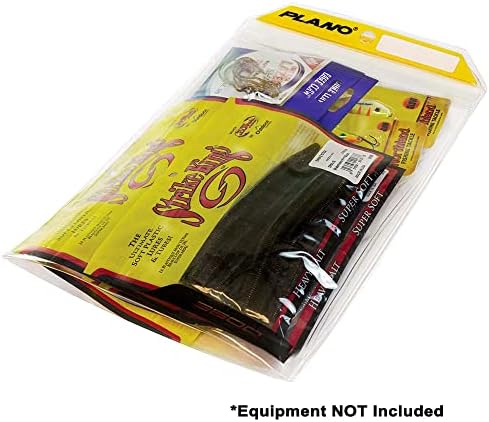 Plano StowAll Series 3600 Waterproof Storage Bag, 7.25”L x 11”H, Transparent, TPU Plastic Bags for Soft Baits & Fishing Tools, Water-Resistant Storage Bags - Image 3