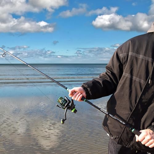 Sougayilang Surf Fishing Rod IM8 Carbon 3 Piece Travel Spinning Rod (9'/10'/11'/12') - Image 6
