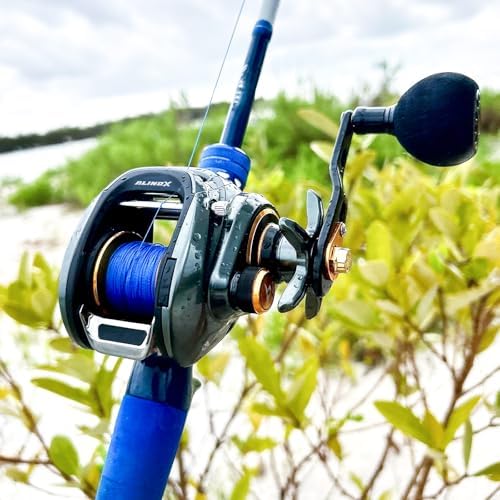 Piscifun Alinox 300 Baitcasting Reel, 33LB Drag, Aluminum Frame - Image 7