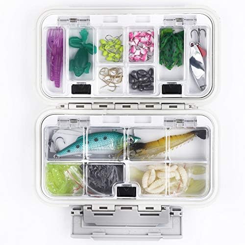 Fishing Lure Boxes, Waterproof Portable Tackle Box Organizer With Storing Tackle Set Plastic Storage - Mini Utility Lures Fishing Box, Small Organizer Box - Image 6