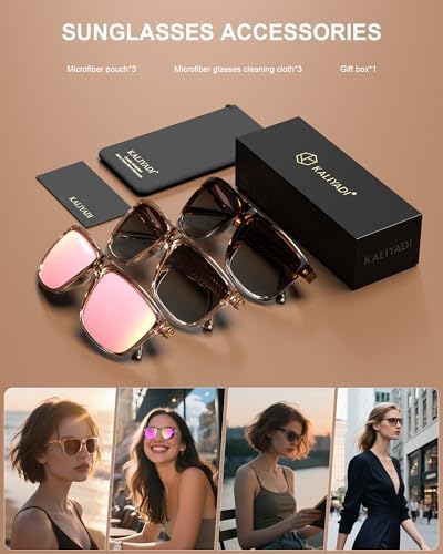 KALIYADI Polarized Sunglasses for Men, Lightweight Sun Glasses with UV Protection for Driving Fishing Golf - Image 6
