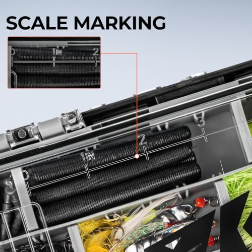 KastKing HyperSeal 3500 Double-Sided Waterproof Fishing Tackle Box, 1 Pack - Image 6