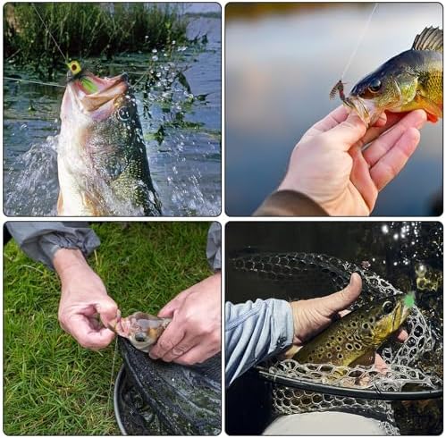 64/108pcs Fly Fishing Flies Assortment Kit for Trout Bass with Box - Image 7